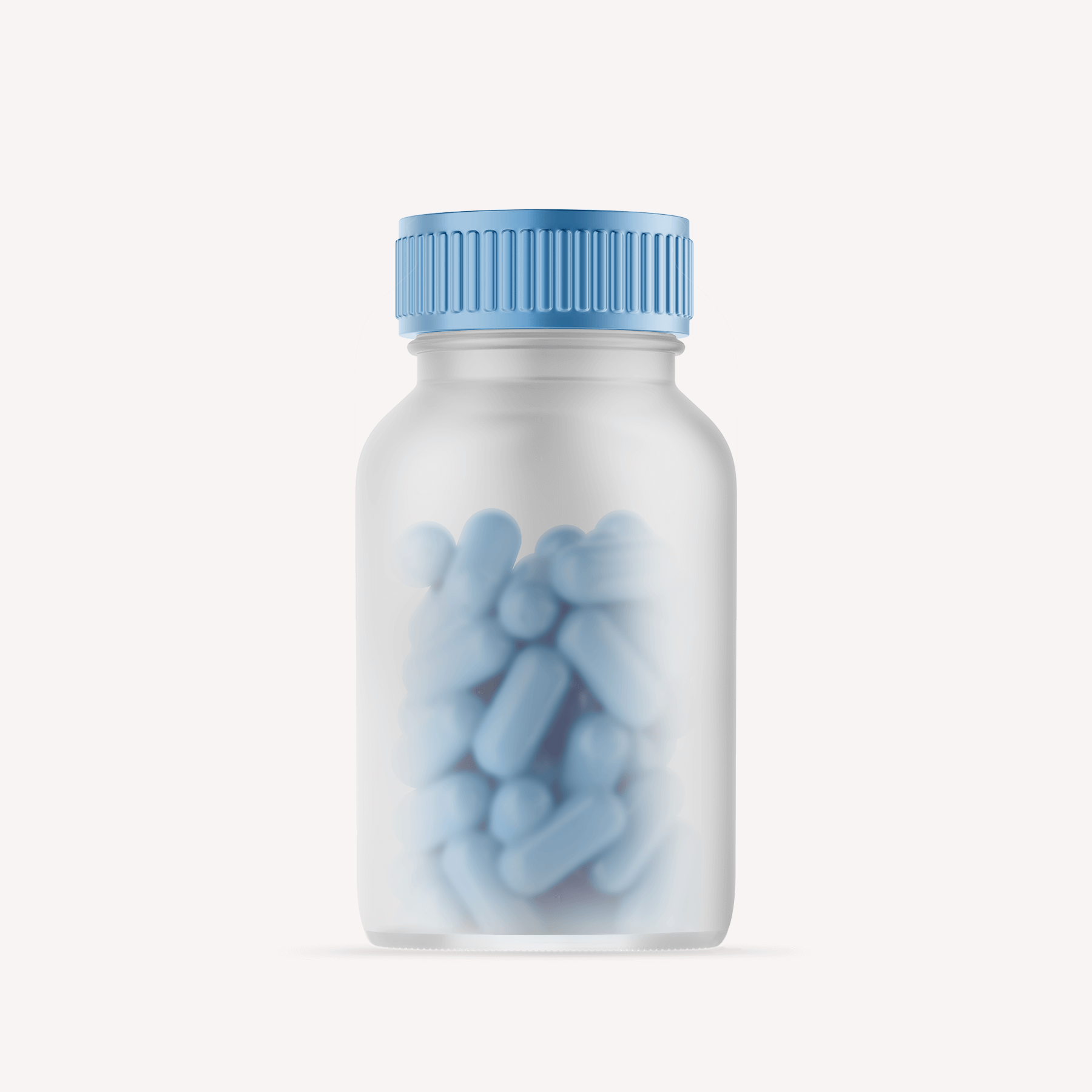 Free Plastic Pills Bottle Mockup 1