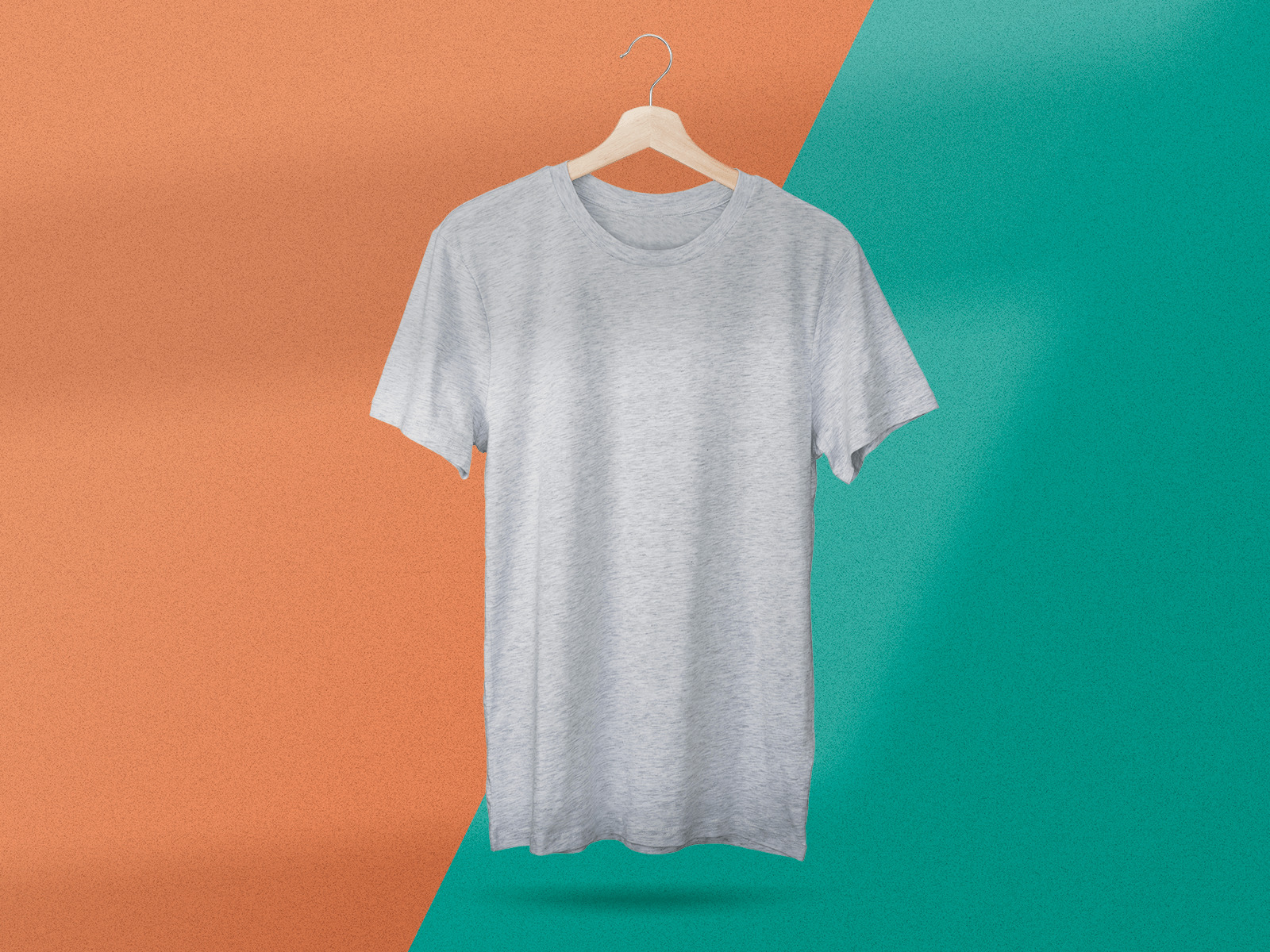 Free Men’s T-Shirt on Hanger Mockup