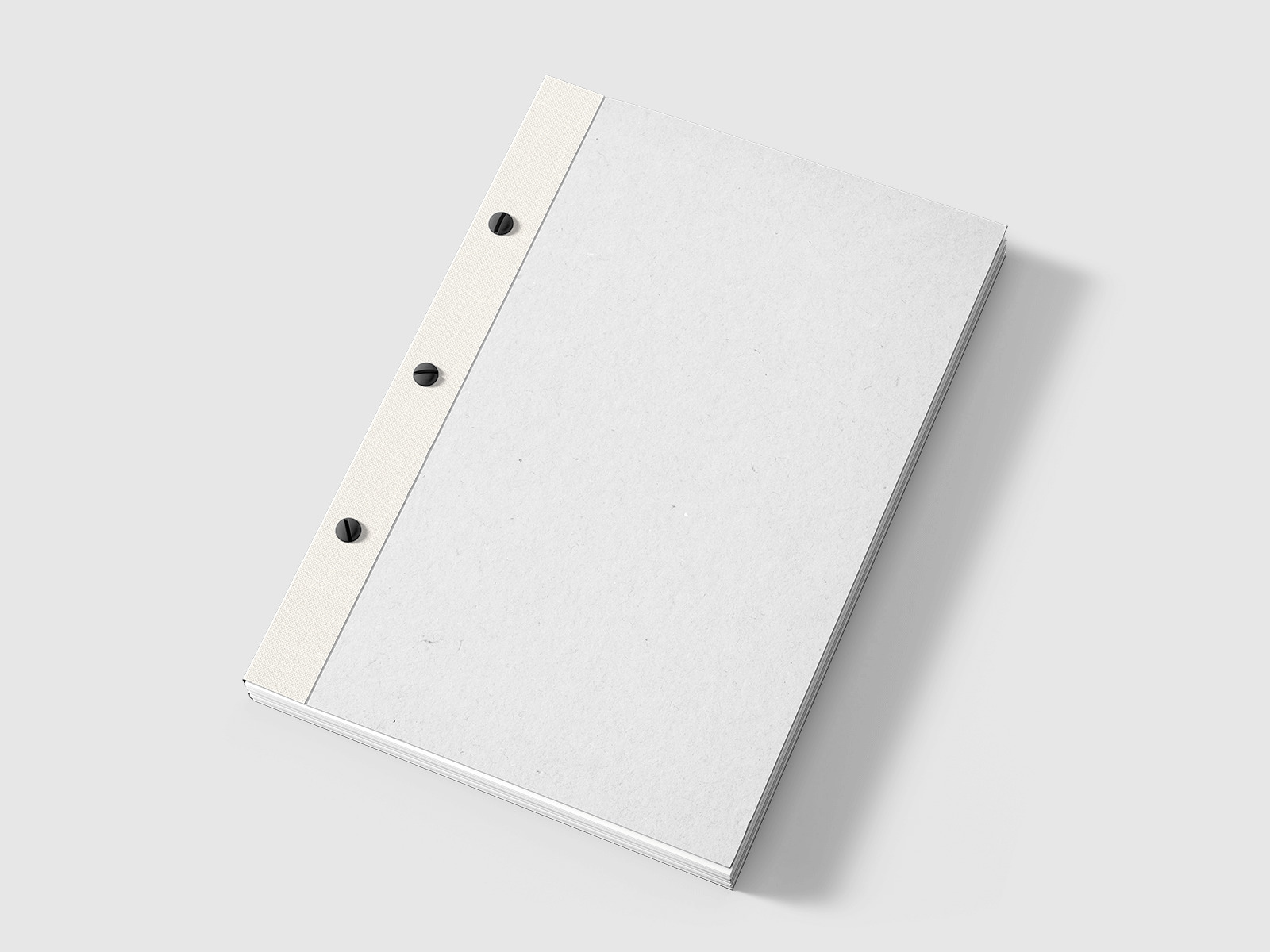 Free Kraft Paper Notebook Mockup