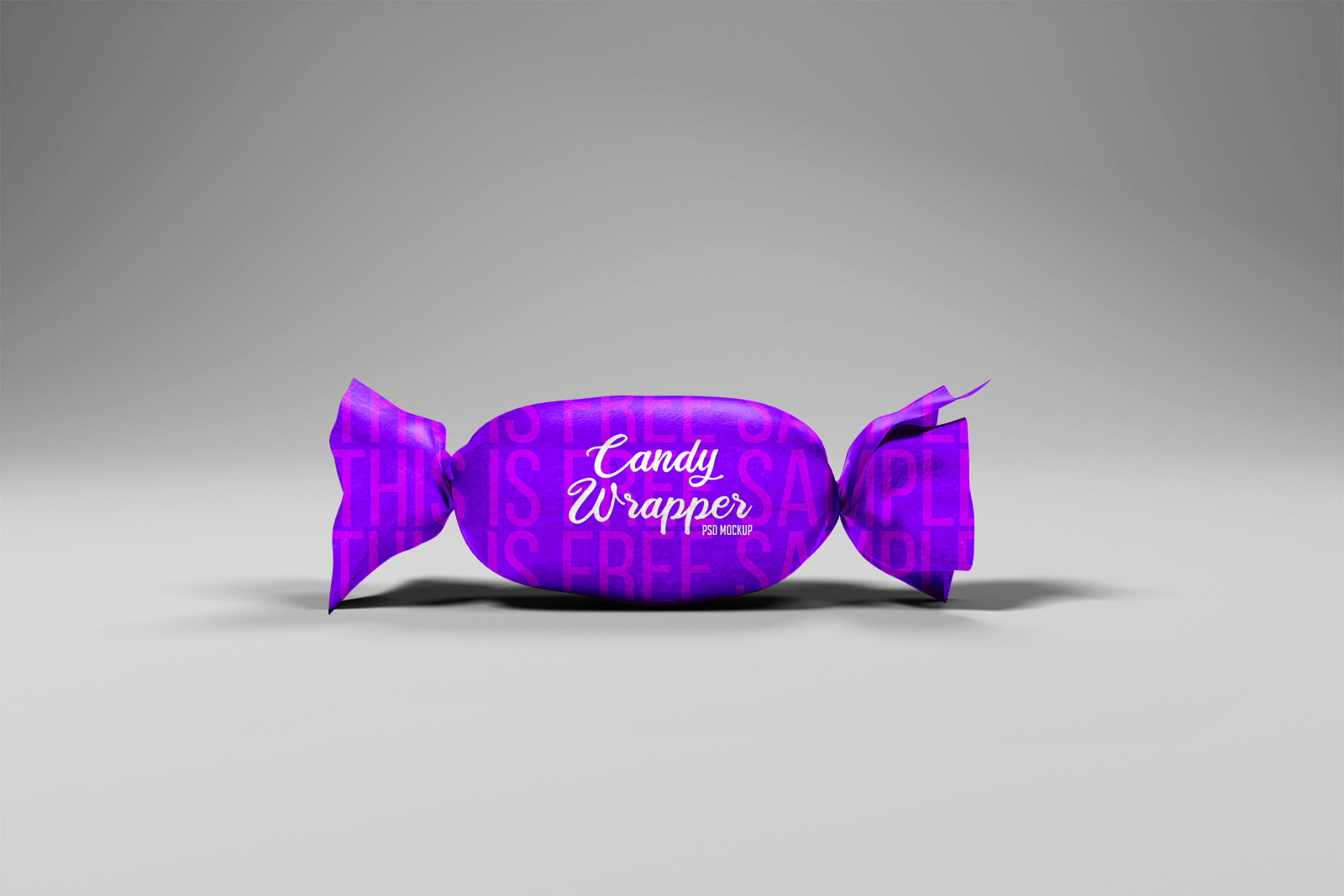 Free Candy Wrapper Mockup