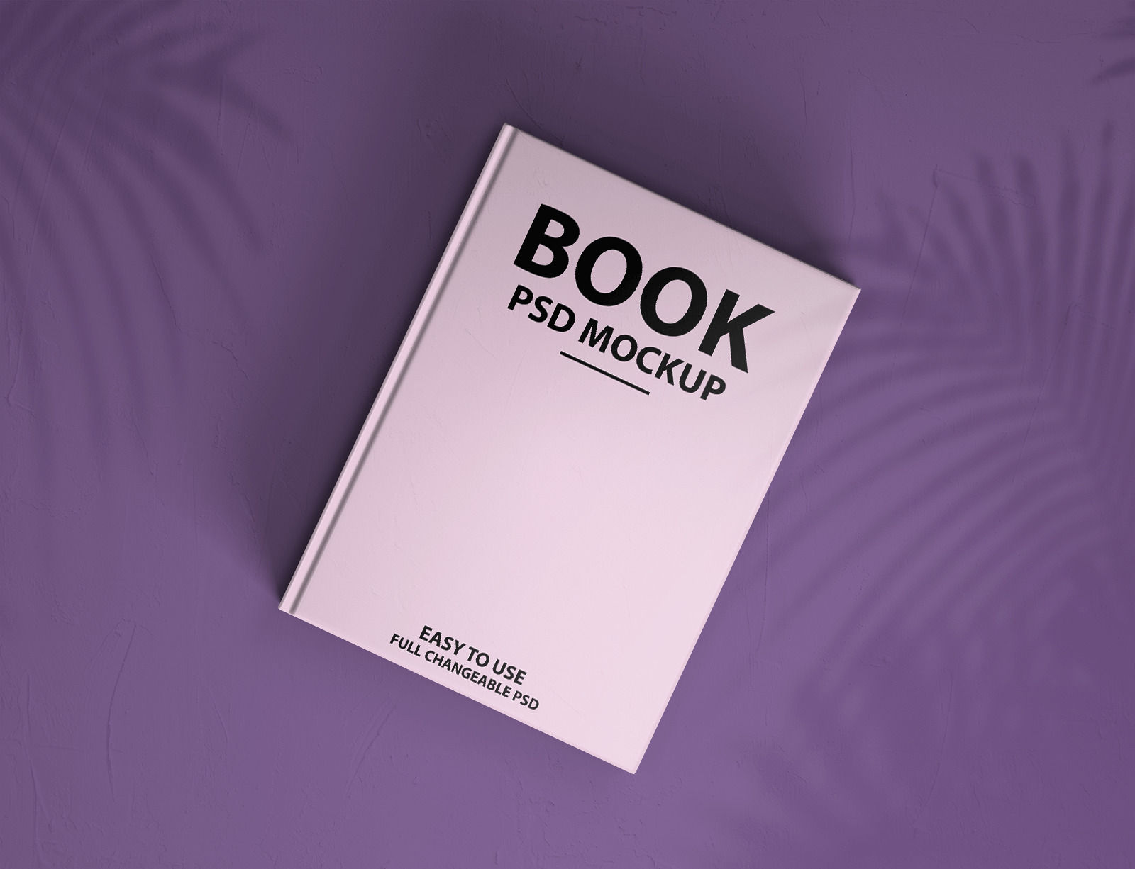 Free Hardcover Book Cover Mockup