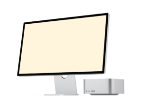 Free Mac Studio and Studio Display Mockup