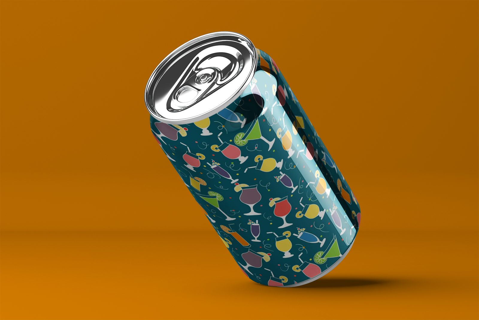 Free Soda Cans Free Mockup Set