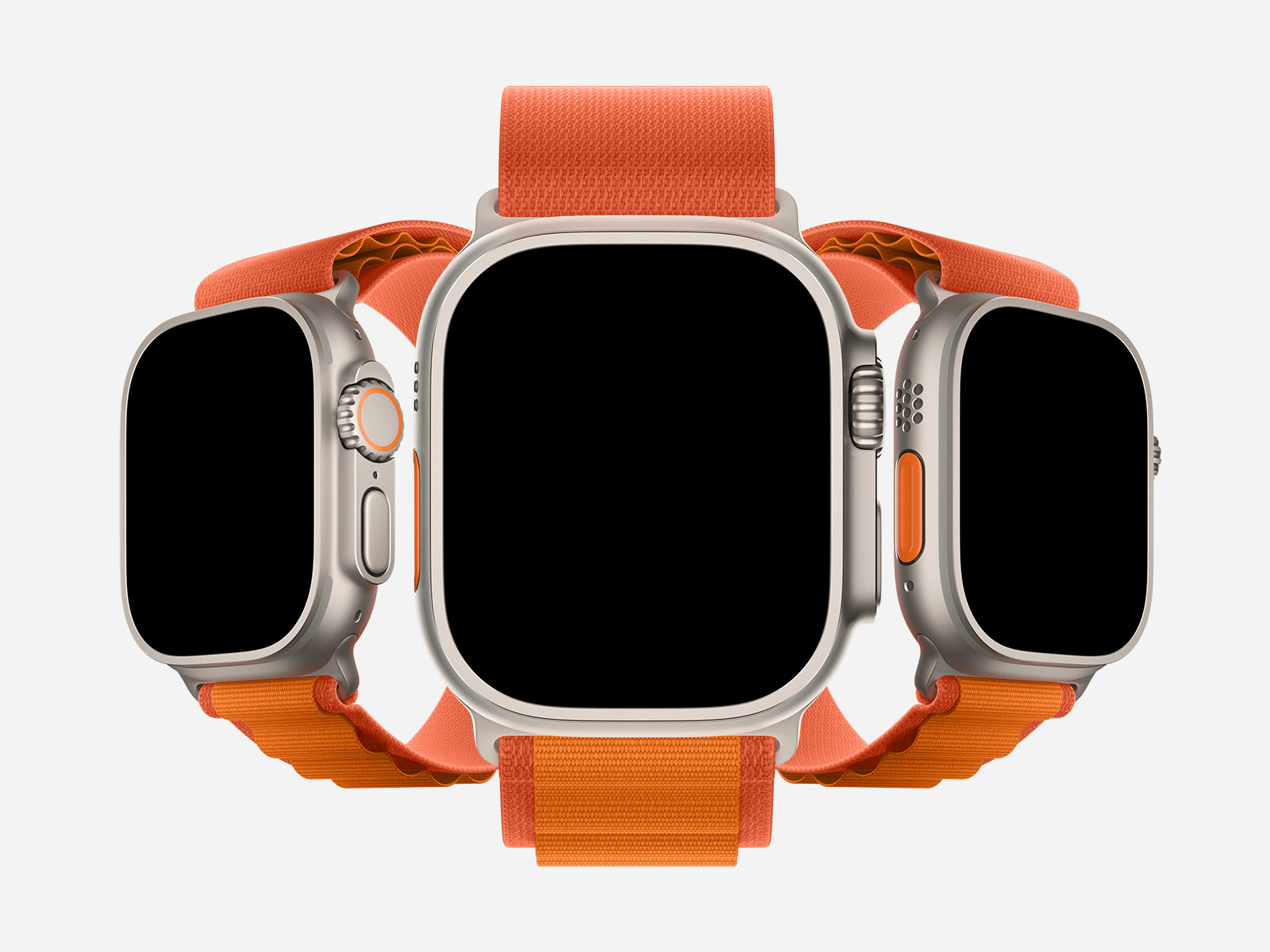 Free Apple Watch Ultra Mockup Set