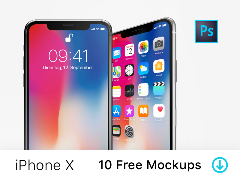 Download iPhone X Mockup | Free Mockups, Best Free PSD Mockups ...