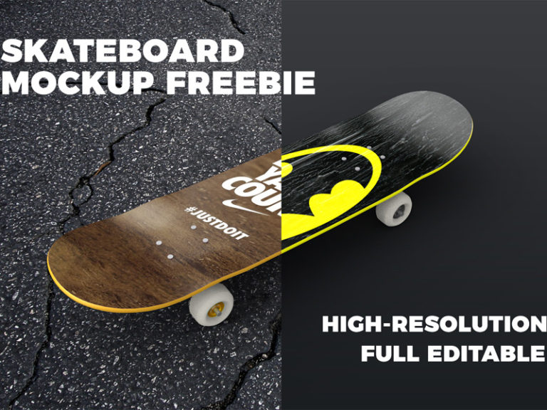 Download Skateboard Mockup: Free PSD | Free Mockups, Best Free PSD Mockups - ApeMockups