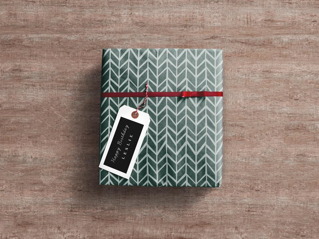 Download Free Gift Wrap Box PSD Mockup | Free Mockups, Best Free ...