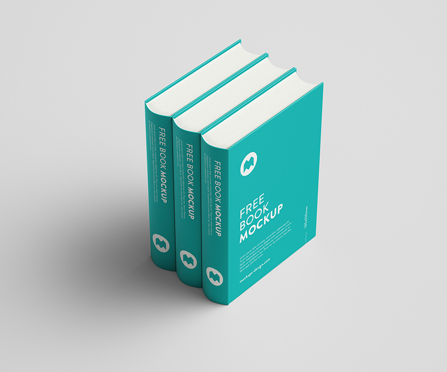 Download Free Thick Hardcover Book PSD Mockup | Free Mockups, Best ...