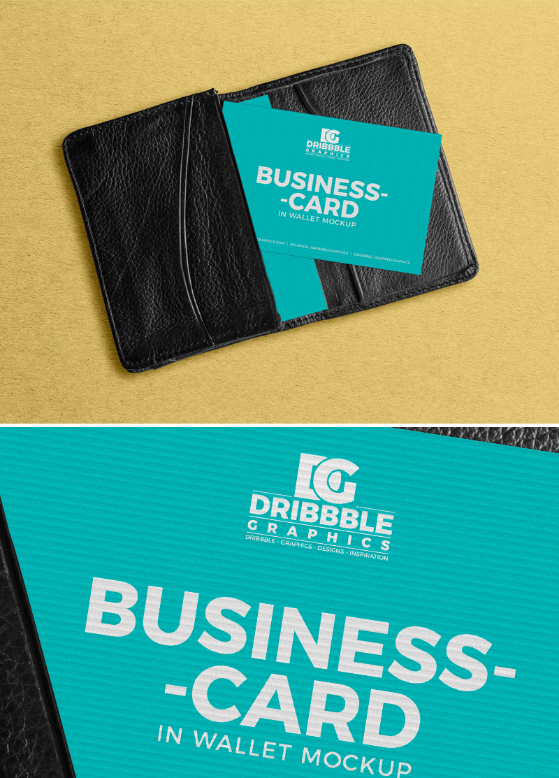 Download Free Wallet Business Card Mockup PSD | Free Mockups, Best Free PSD Mockups - ApeMockups