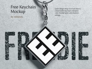 freebie-keychain-mockup