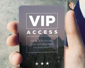 Free VIP Event Pass Mockup