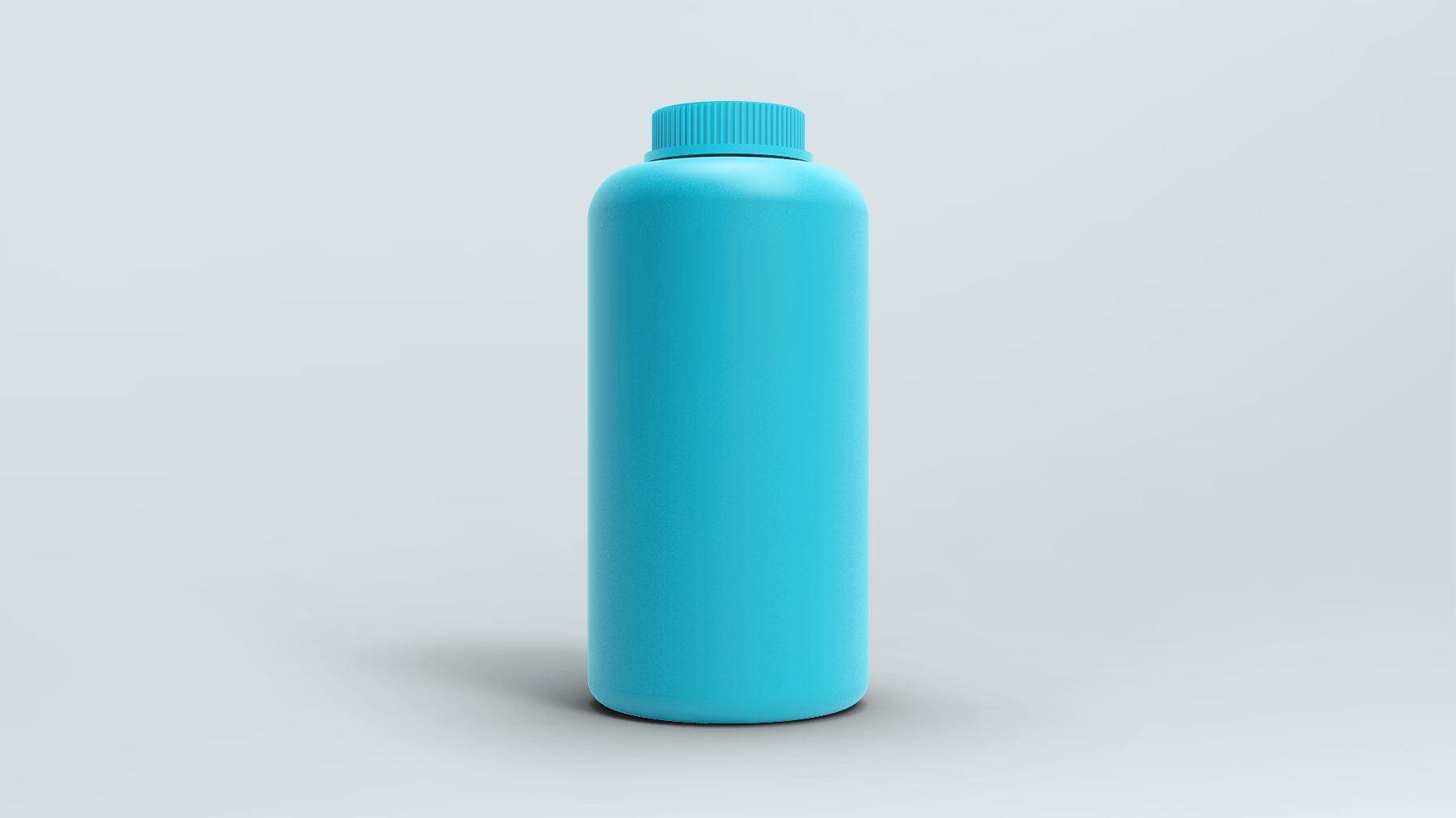 Free Plastic Bottle Mockup