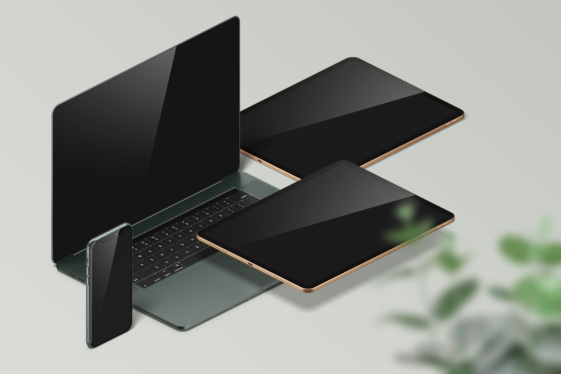 Free MacBook, iPad and iPhone Mockup Free MacBook, iPad and iPhone Mockup